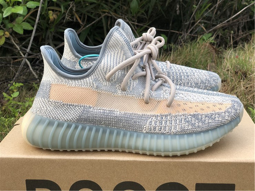 Yeezy Boost 350 V2 _Grey Gum_ gray -blue color_ number FZ5421. Exclusive full code shipment_ 36-46.5-377ceea0